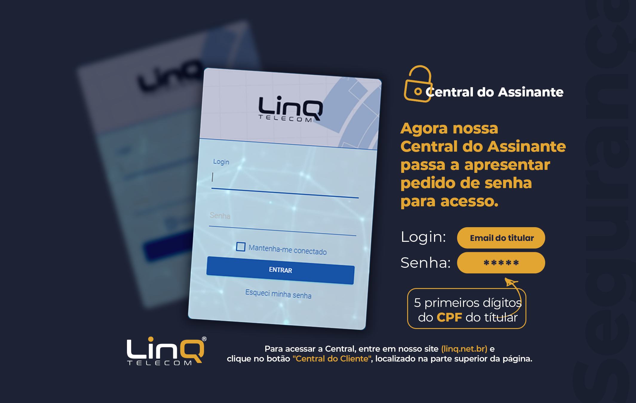Central do Assinante - Site